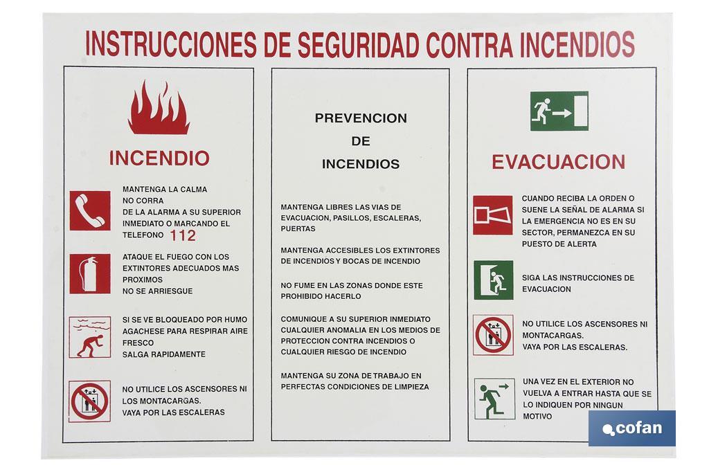 SEÑAL LUMINISCENTE 420X297MM. (PACK: 1 UDS)